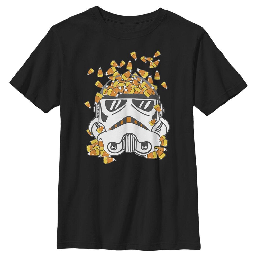 Boys Star Wars Candy Corn Helmet Tshirt